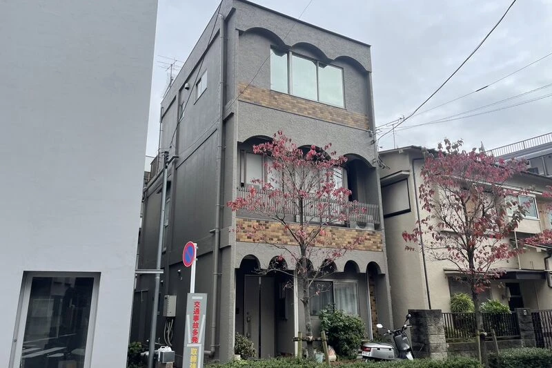 3階建住宅の外観
