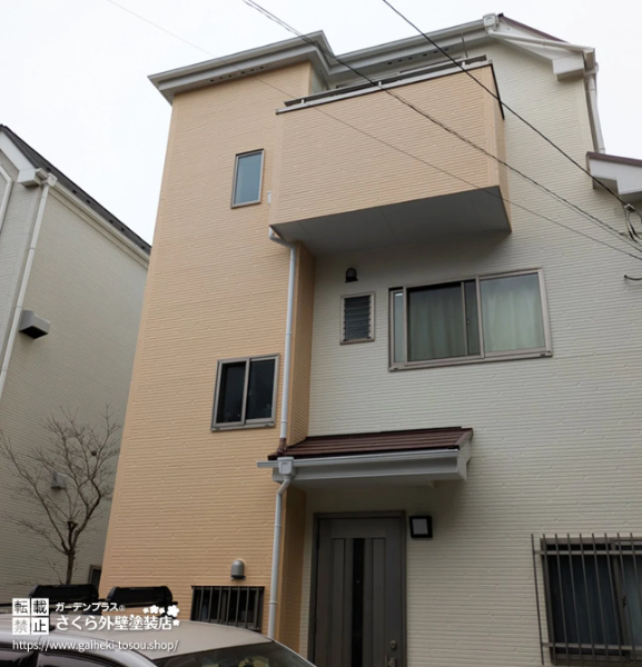 さくら外壁塗装店の施工事例の画像